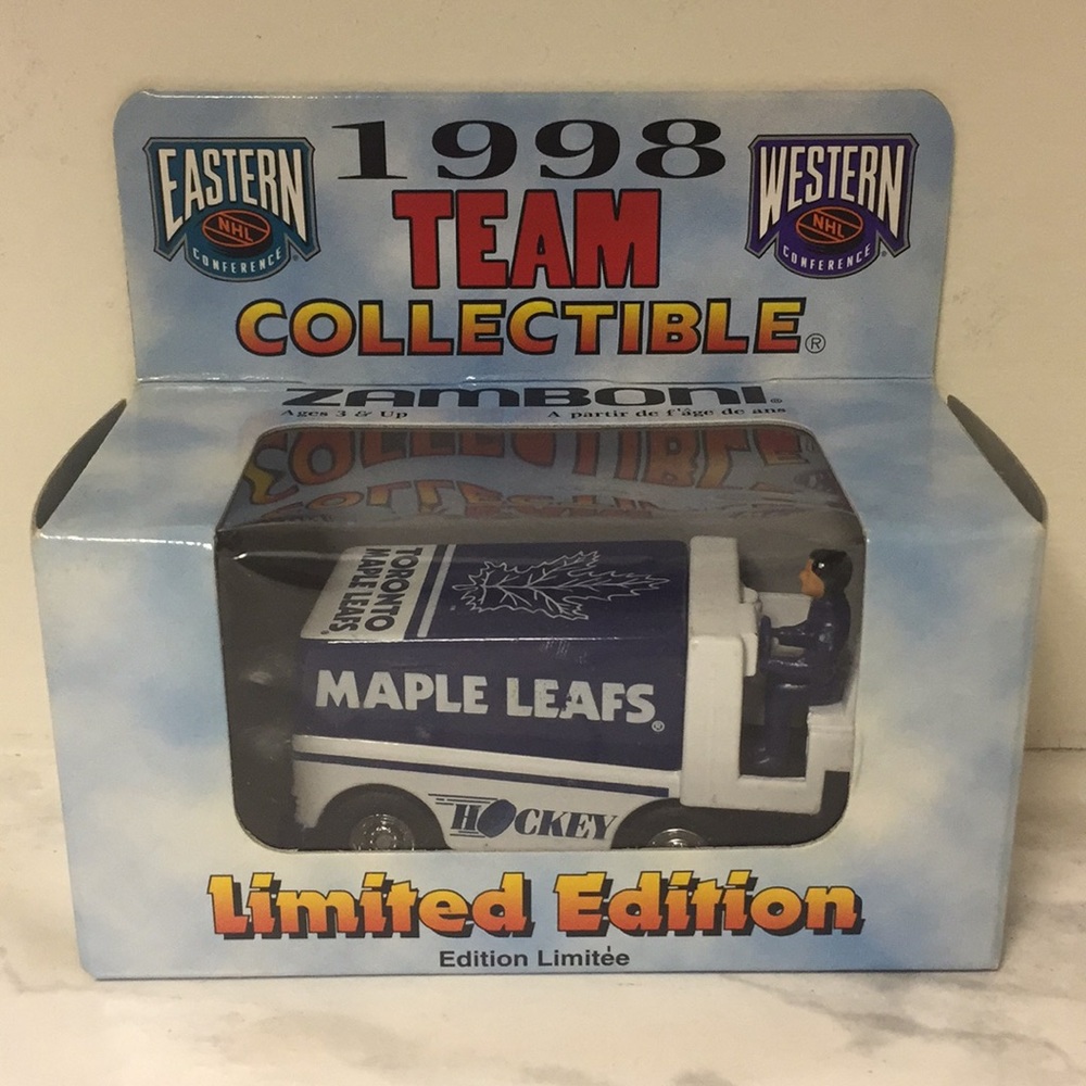 Maple Leafs 1998 White Rose Zamboni Collectible